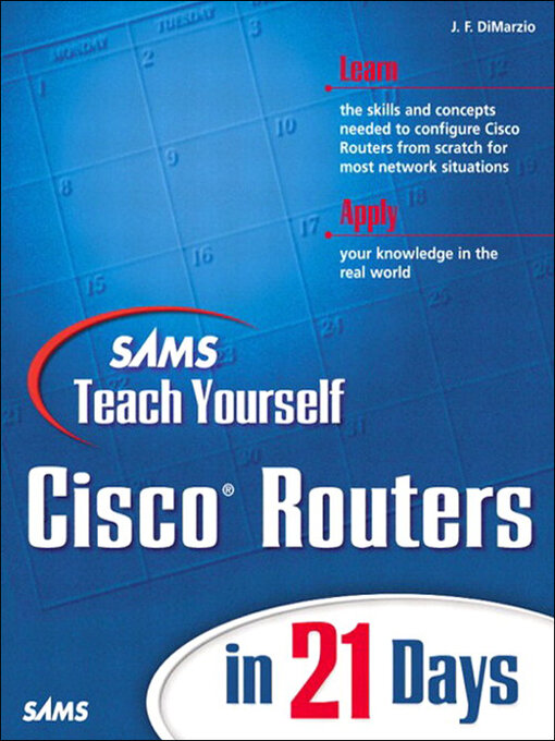 Cover image for Sams Teach Yourself Cisco Routers in 21 Days